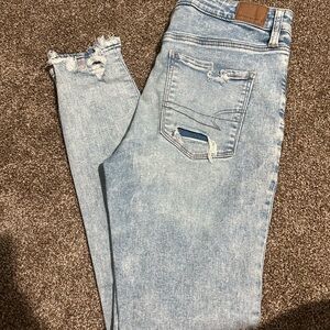 American Eagle Outfitters Blue Skinny Jeans